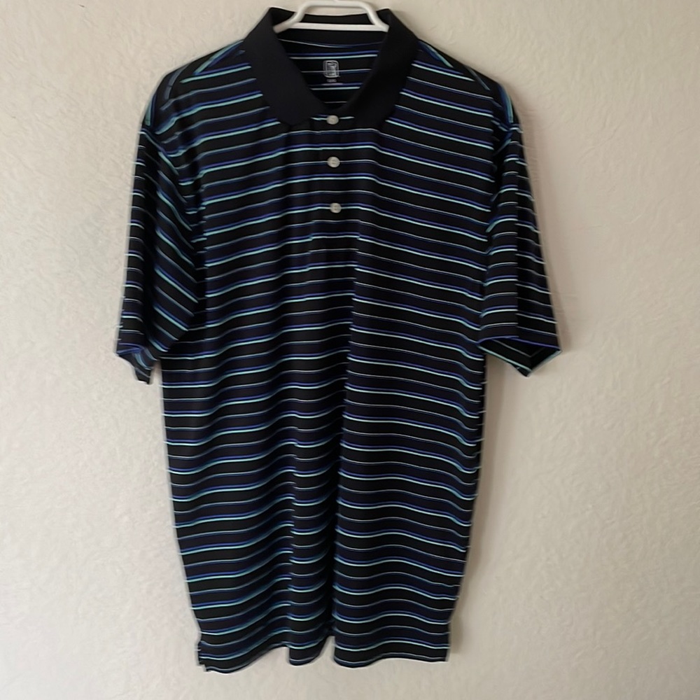 PGA Tour Mens Golf Shirt Size Large